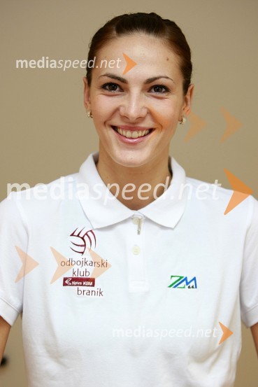 Vesna Vardič, igralka ženskega odbojkarskega kluba NKBM BranikOdbojkarski klub NKBM Branik, sezona 2008/2009