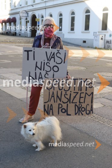 Protest v Mariboru