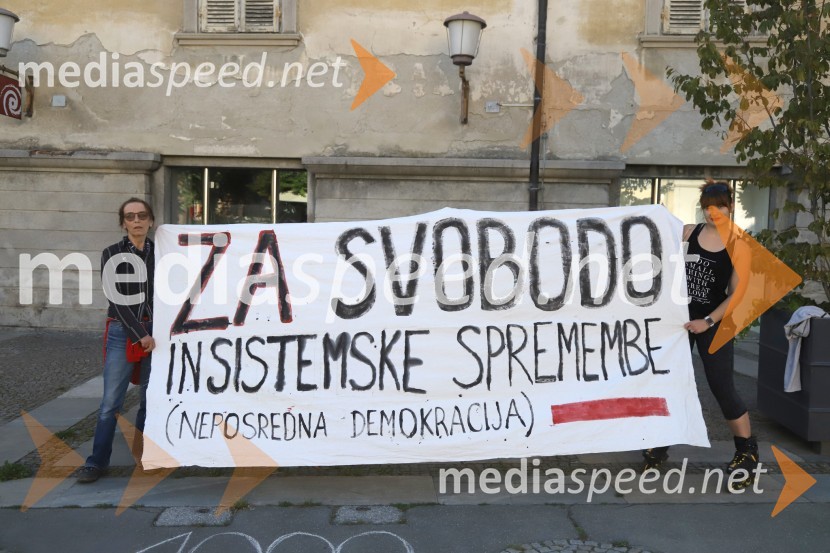 Protest v Mariboru