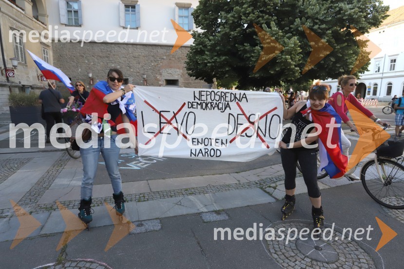 Protest v Mariboru