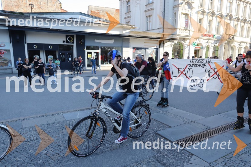 Protest v Mariboru