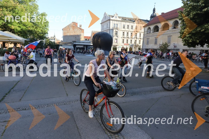 Protest v Mariboru