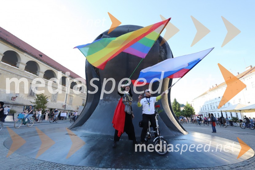  Renato Volker Rene;  ... Protest v Mariboru