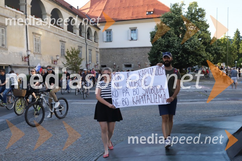 Protest v Mariboru