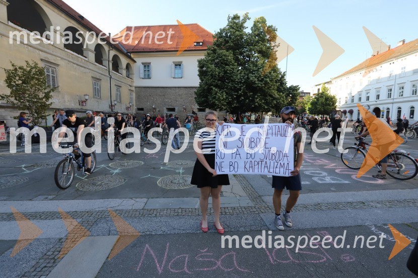 Protest v Mariboru