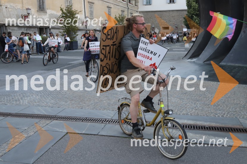 Protest v Mariboru