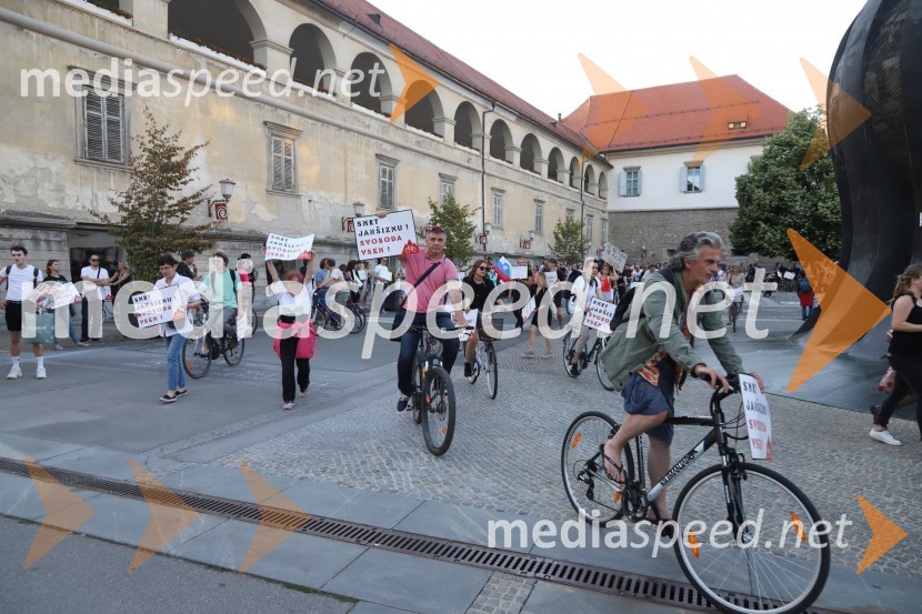 Protest v Mariboru
