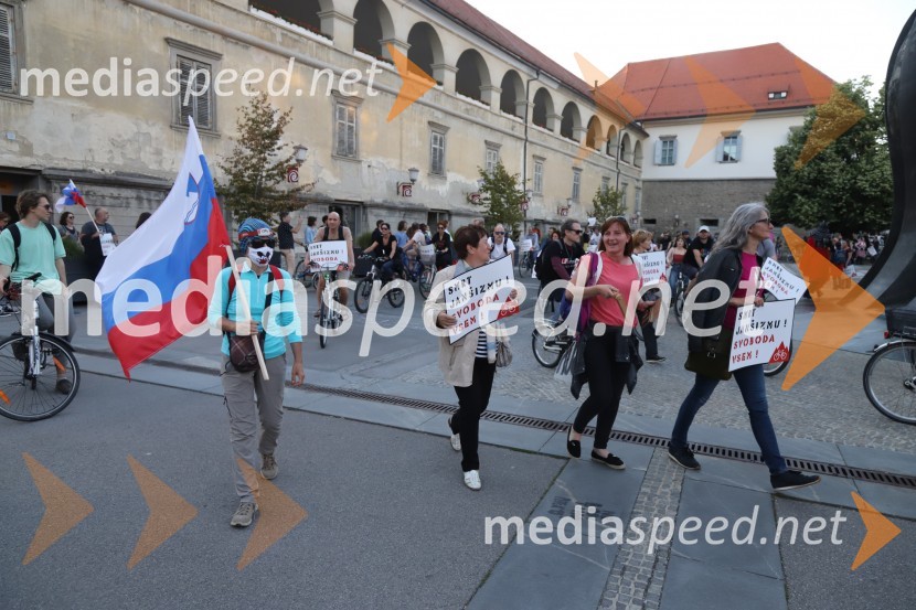 Protest v Mariboru
