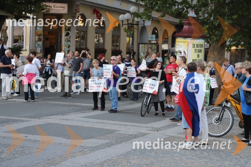 Protest v Mariboru