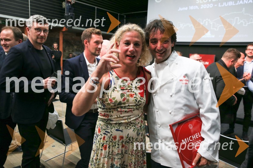  Ana Roš Stojan, kuharska mojstrica in najboljša chefinja na svetu po izboru akademije The World's 50 Best Restaurants ter direktorica Hiše Franko;  Tomaž Kavčič, kuharski mojster, Pri Lojzetu, Zemono, podpredsednik BASSRazglasitev Michelinovih zvezdic v Sloveniji