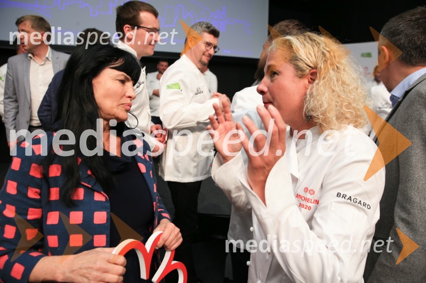 mag.  Helena  Cvikl, generalna direktorica direktorata za turizem - MGRT;  Ana Roš Stojan, kuharska mojstrica in najboljša chefinja na svetu po izboru akademije The World's 50 Best Restaurants ter direktorica Hiše FrankoRazglasitev Michelinovih zvezdic v Sloveniji