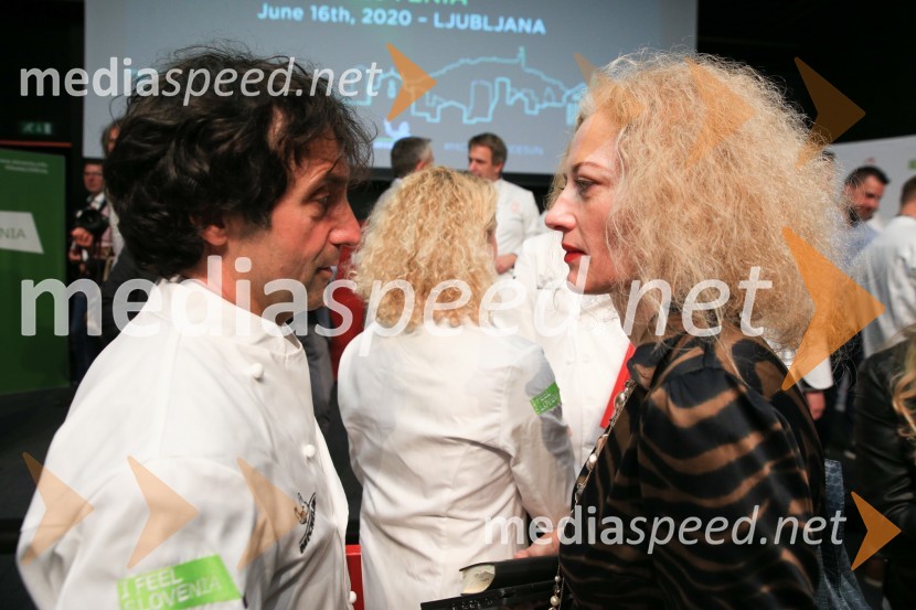  Tomaž Kavčič, kuharski mojster, Pri Lojzetu, Zemono, podpredsednik BASS;  Hermina Kovačič, strokovnjakinja za komuniciranjeRazglasitev Michelinovih zvezdic v Sloveniji