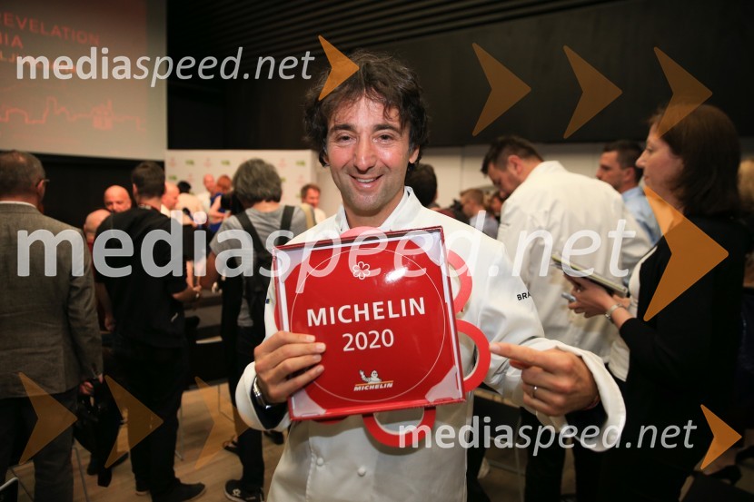  Tomaž Kavčič, kuharski mojster, Pri Lojzetu, Zemono, podpredsednik BASSRazglasitev Michelinovih zvezdic v Sloveniji