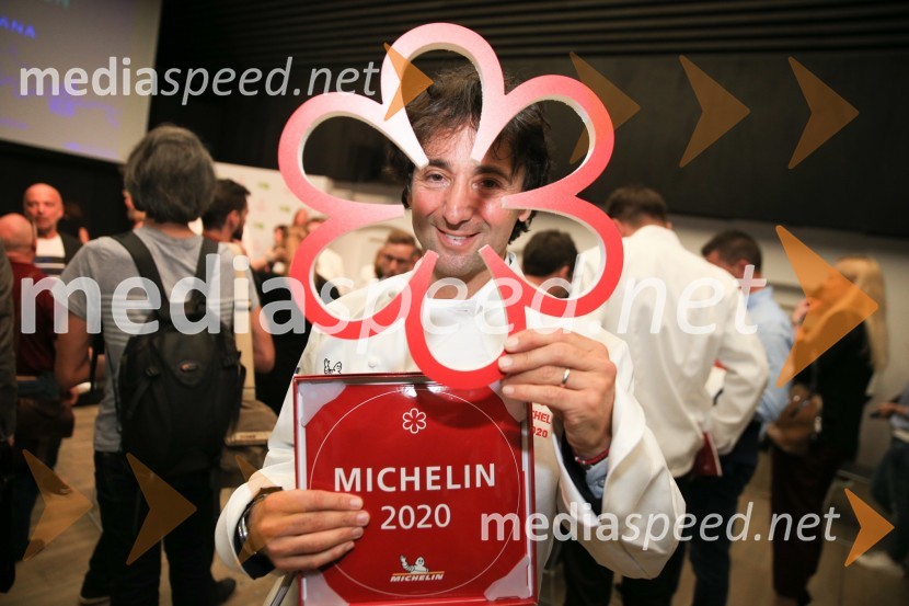  Tomaž Kavčič, kuharski mojster, Pri Lojzetu, Zemono, podpredsednik BASSRazglasitev Michelinovih zvezdic v Sloveniji