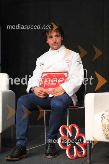  Tomaž Kavčič, kuharski mojster, Pri Lojzetu, Zemono, podpredsednik BASSRazglasitev Michelinovih zvezdic v Sloveniji