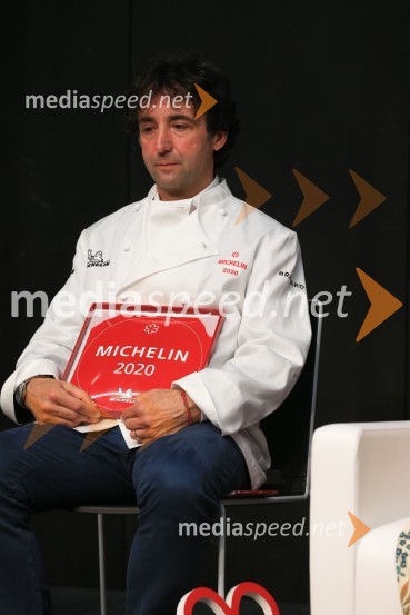  Tomaž Kavčič, kuharski mojster, Pri Lojzetu, Zemono, podpredsednik BASSRazglasitev Michelinovih zvezdic v Sloveniji