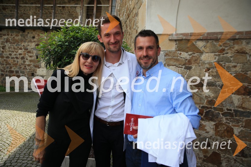  Dada  Jerovšek, Kaval Group;  Mojmir Marko Šiftar, Restavracija Evergreen;  Igor Jagodic, kuharski mojster, restavracija StrelecRazglasitev Michelinovih zvezdic v Sloveniji