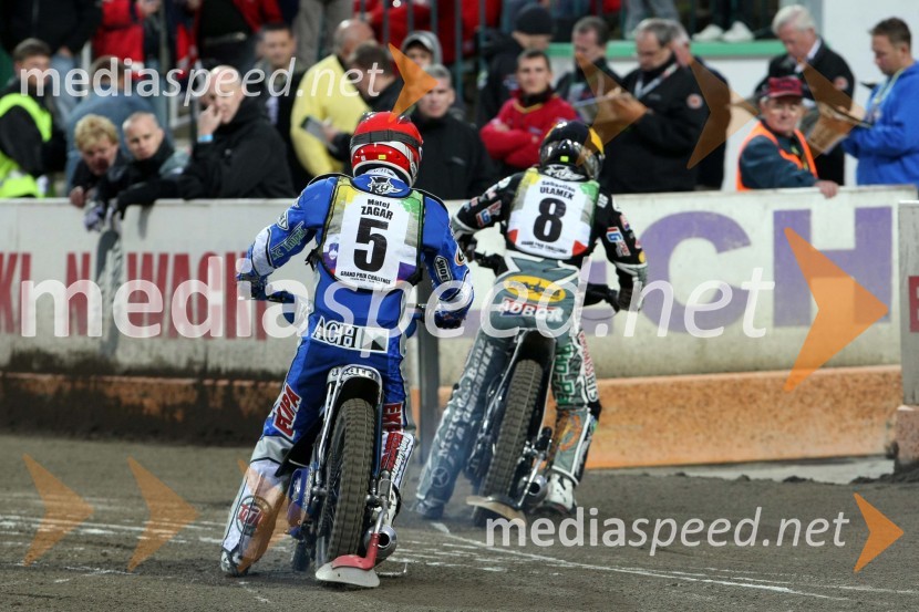 Matej Žagar, Slovenija (AMTK Ljubljana) in Sebastian Ulamek, Poljska
SGP Challenge 2009
