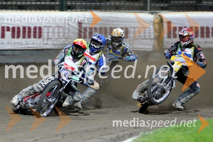Adrian Miedzinski, Poljska, Jurica Pavlic, Hrvaška, Peter Ljung, Švedska in Peter Karlsson, ŠvedskaSGP Challenge 2009