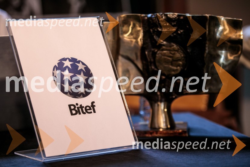 Novinarska konferenca ob razgrnitvi programa 54. festivala BITEF in podelitvi festivalskih nagrad