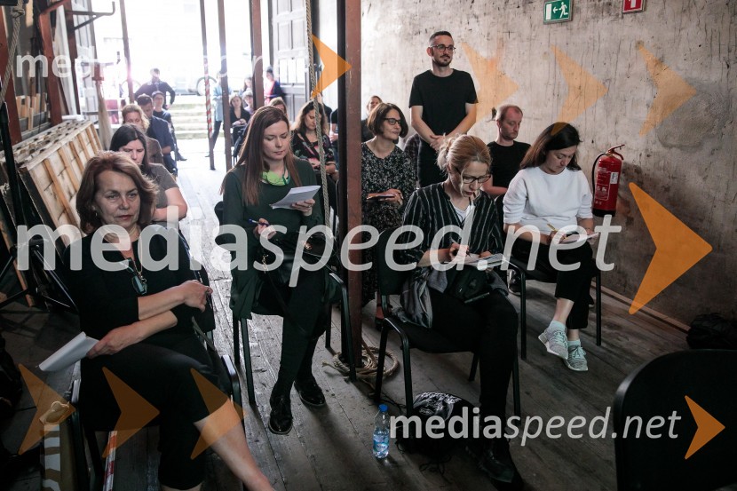 Novinarska konferenca ob razgrnitvi programa 54. festivala BITEF in podelitvi festivalskih nagrad