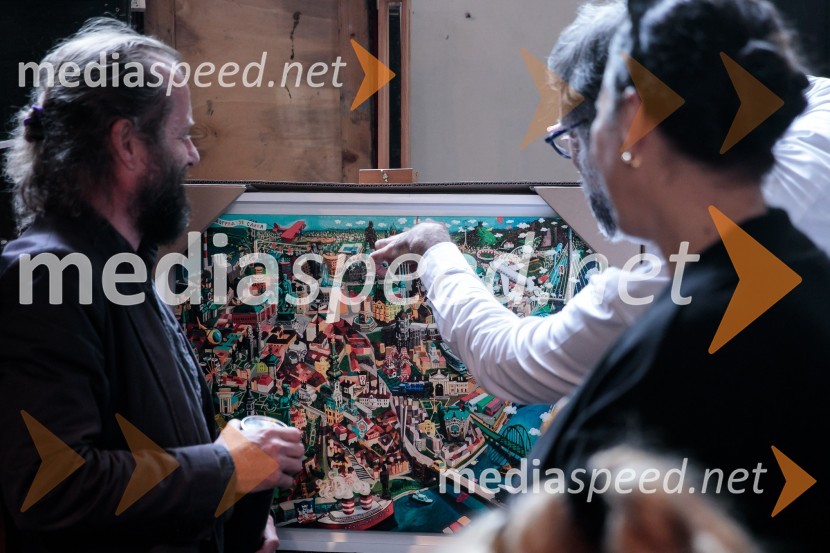 Novinarska konferenca ob razgrnitvi programa 54. festivala BITEF in podelitvi festivalskih nagrad