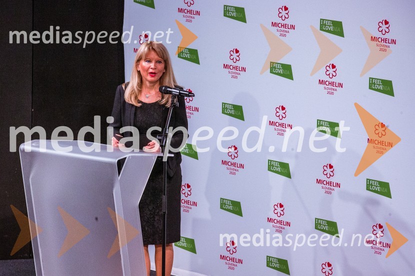 mag. Maja Pak Olaj, direktorica, Slovenska turistična organizacijaRazglasitev Michelinovih zvezdic v Sloveniji