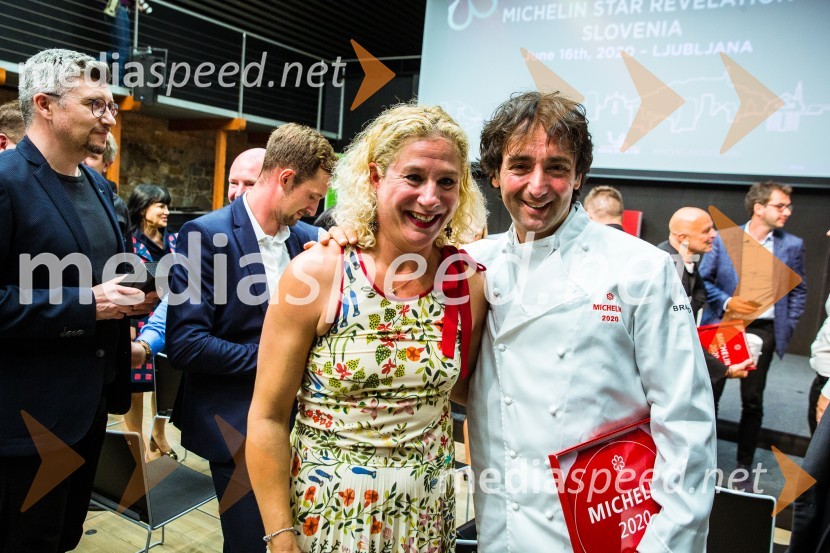  Ana Roš Stojan, kuharska mojstrica in najboljša chefinja na svetu po izboru akademije The World's 50 Best Restaurants ter direktorica Hiše Franko;  Tomaž Kavčič, kuharski mojster, Pri Lojzetu, Zemono, podpredsednik BASSRazglasitev Michelinovih zvezdic v Sloveniji