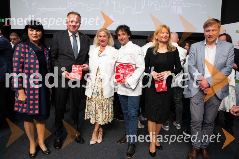  ... ;  Zdravko Počivalšek, minister za gospodarski razvoj in tehnologijo;  Ana Roš Stojan, kuharska mojstrica in najboljša chefinja na svetu po izboru akademije The World's 50 Best Restaurants ter direktorica Hiše Franko;  Tomaž Kavčič, kuharski mojster, Pri Lojzetu, Zemono, podpredsednik BASS; mag. Maja Pak Olaj, direktorica, Slovenska turistična organizacija;  ... Razglasitev Michelinovih zvezdic v Sloveniji