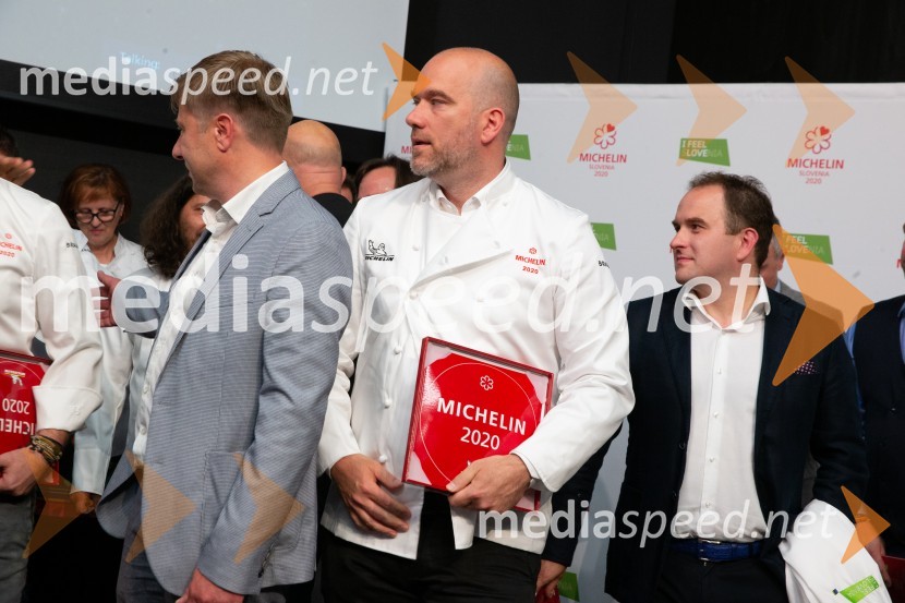  Uroš Fakuč, kuharski mojster, DamRazglasitev Michelinovih zvezdic v Sloveniji
