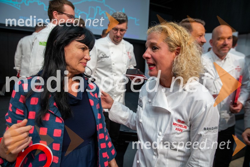  ... ;  Ana Roš Stojan, kuharska mojstrica in najboljša chefinja na svetu po izboru akademije The World's 50 Best Restaurants ter direktorica Hiše FrankoRazglasitev Michelinovih zvezdic v Sloveniji