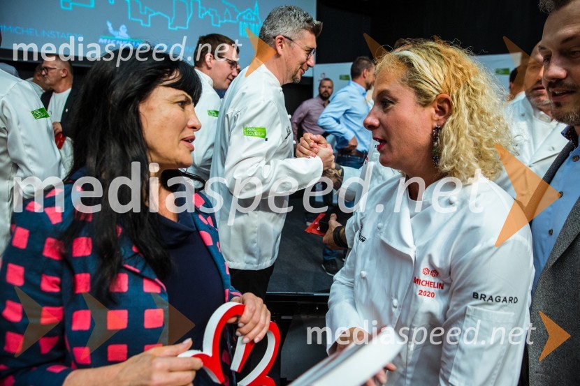  ... ;  Ana Roš Stojan, kuharska mojstrica in najboljša chefinja na svetu po izboru akademije The World's 50 Best Restaurants ter direktorica Hiše FrankoRazglasitev Michelinovih zvezdic v Sloveniji