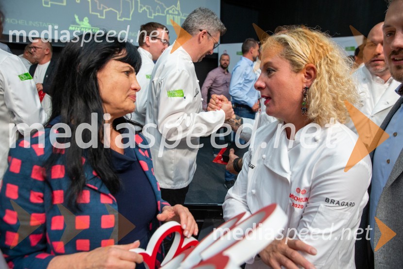  ... ;  Ana Roš Stojan, kuharska mojstrica in najboljša chefinja na svetu po izboru akademije The World's 50 Best Restaurants ter direktorica Hiše FrankoRazglasitev Michelinovih zvezdic v Sloveniji