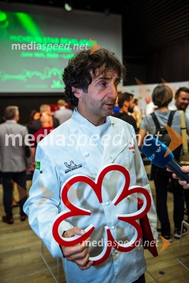  Tomaž Kavčič, kuharski mojster, Pri Lojzetu, Zemono, podpredsednik BASSRazglasitev Michelinovih zvezdic v Sloveniji