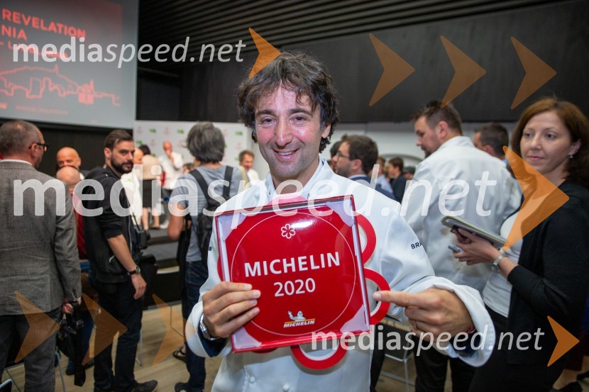  Tomaž Kavčič, kuharski mojster, Pri Lojzetu, Zemono, podpredsednik BASSRazglasitev Michelinovih zvezdic v Sloveniji