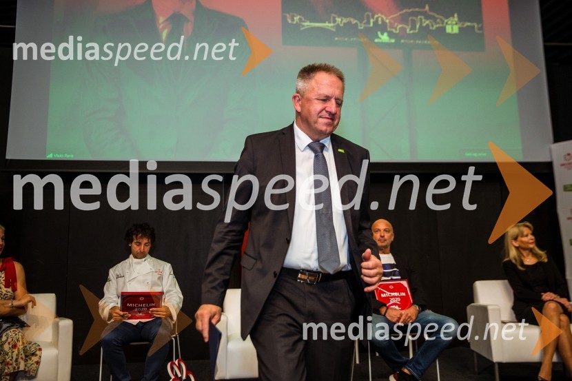  Zdravko Počivalšek, minister za gospodarski razvoj in tehnologijoRazglasitev Michelinovih zvezdic v Sloveniji