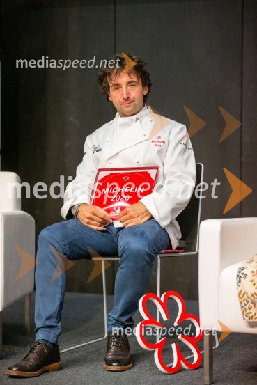  Tomaž Kavčič, kuharski mojster, Pri Lojzetu, Zemono, podpredsednik BASSRazglasitev Michelinovih zvezdic v Sloveniji