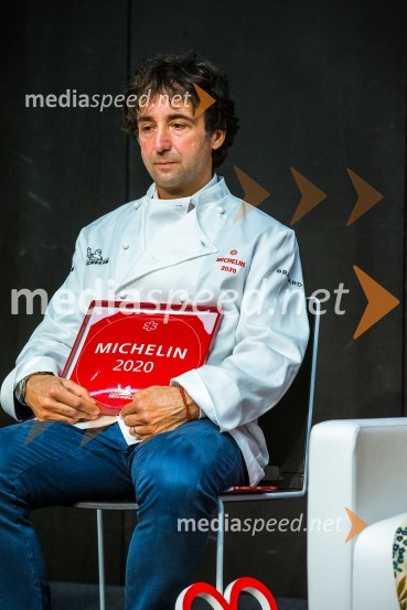  Tomaž Kavčič, kuharski mojster, Pri Lojzetu, Zemono, podpredsednik BASSRazglasitev Michelinovih zvezdic v Sloveniji