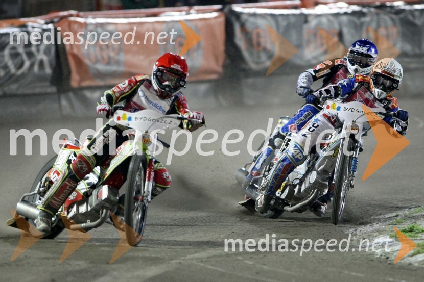 Leigh Adams, Avstralija in Fredrik Lindgren, Švedska
Speedway Bydgodszcz