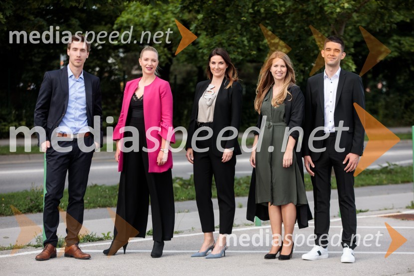  Dean Habuš, OptiBar;  Patricija Randl, Pivovarna Laško Union;  Urška Kajtner, Roche, farmacevtska družba;  Nina Pejič, mlada raziskovalka na FDV UM;  Ognan  Jakasanovski, LekTop potencial leta 2020