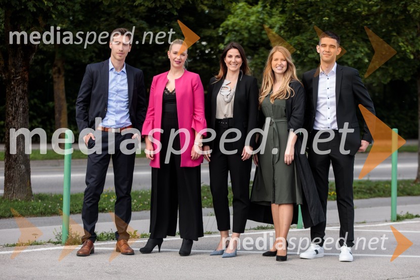  Dean Habuš, OptiBar;  Patricija Randl, Pivovarna Laško Union;  Urška Kajtner, Roche, farmacevtska družba;  Nina Pejič, mlada raziskovalka na FDV UM;  Ognan  Jakasanovski, LekTop potencial leta 2020