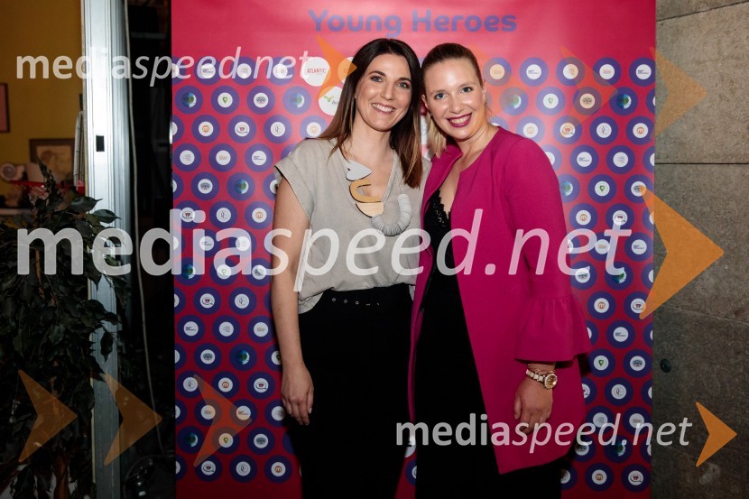  Urška Kajtner, Roche, farmacevtska družba;  Patricija Randl, Pivovarna Laško UnionTop potencial leta 2020