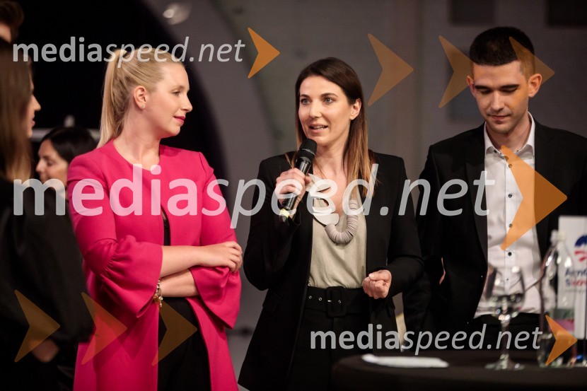  Patricija Randl, Pivovarna Laško Union;  Urška Kajtner, Roche, farmacevtska družba;  Ognan  Jakasanovski, LekTop potencial leta 2020