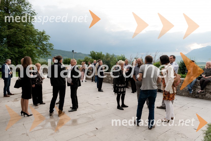 Pogostitev pri Tomažu Kavčiču ob prejemu Michelinove zvezdice