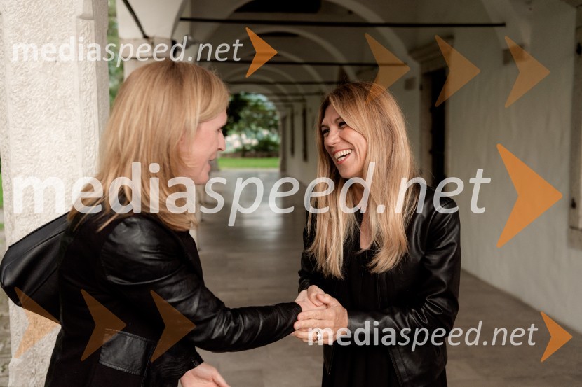  ... ;  Flavia  Furios Kavčič, Dvorec ZemonoPogostitev pri Tomažu Kavčiču ob prejemu Michelinove zvezdice