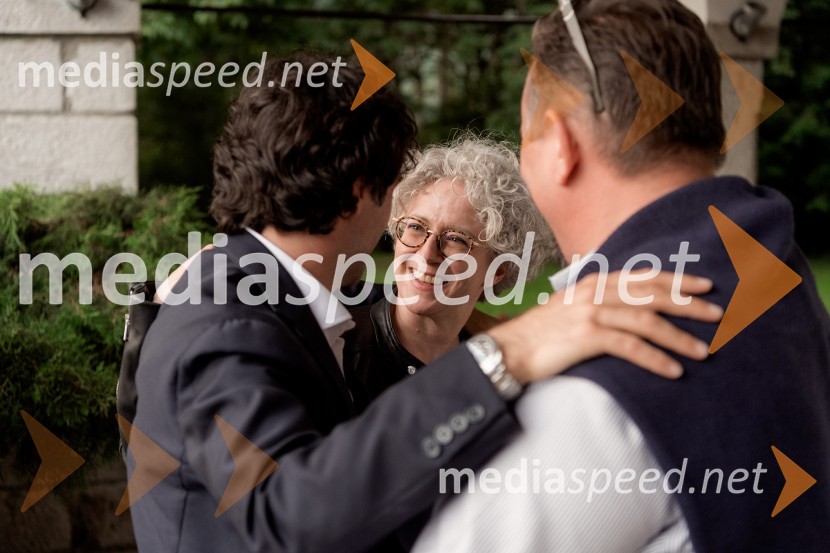 Pogostitev pri Tomažu Kavčiču ob prejemu Michelinove zvezdice