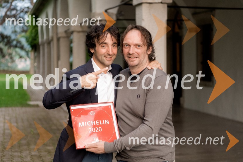  Tomaž Kavčič, kuharski mojster, Pri Lojzetu, Zemono, podpredsednik BASS;  ... Pogostitev pri Tomažu Kavčiču ob prejemu Michelinove zvezdice