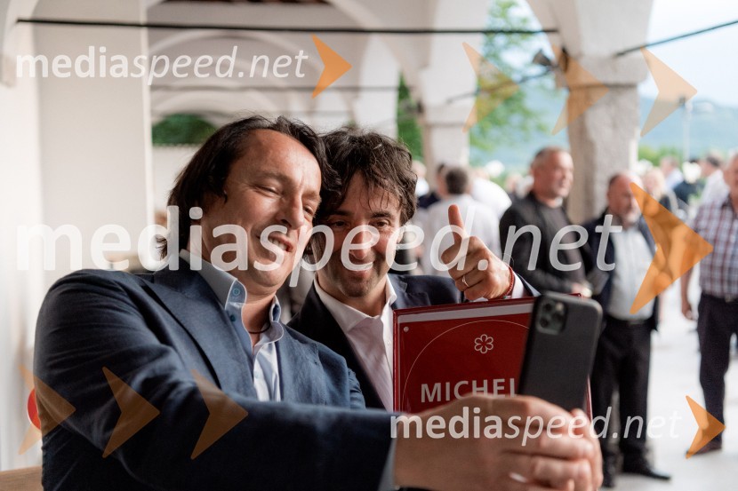  ... ;  Tomaž Kavčič, kuharski mojster, Pri Lojzetu, Zemono, podpredsednik BASSPogostitev pri Tomažu Kavčiču ob prejemu Michelinove zvezdice