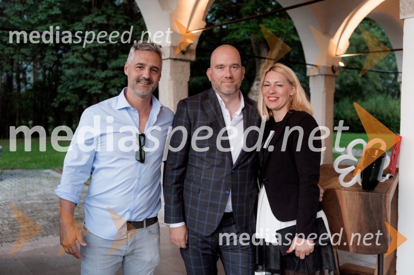 Pogostitev pri Tomažu Kavčiču ob prejemu Michelinove zvezdice