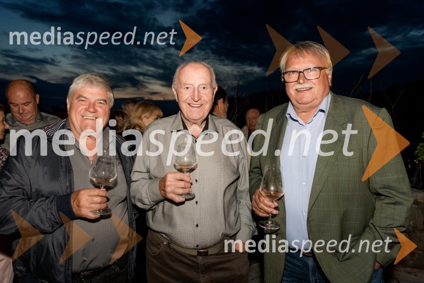 Pogostitev pri Tomažu Kavčiču ob prejemu Michelinove zvezdice